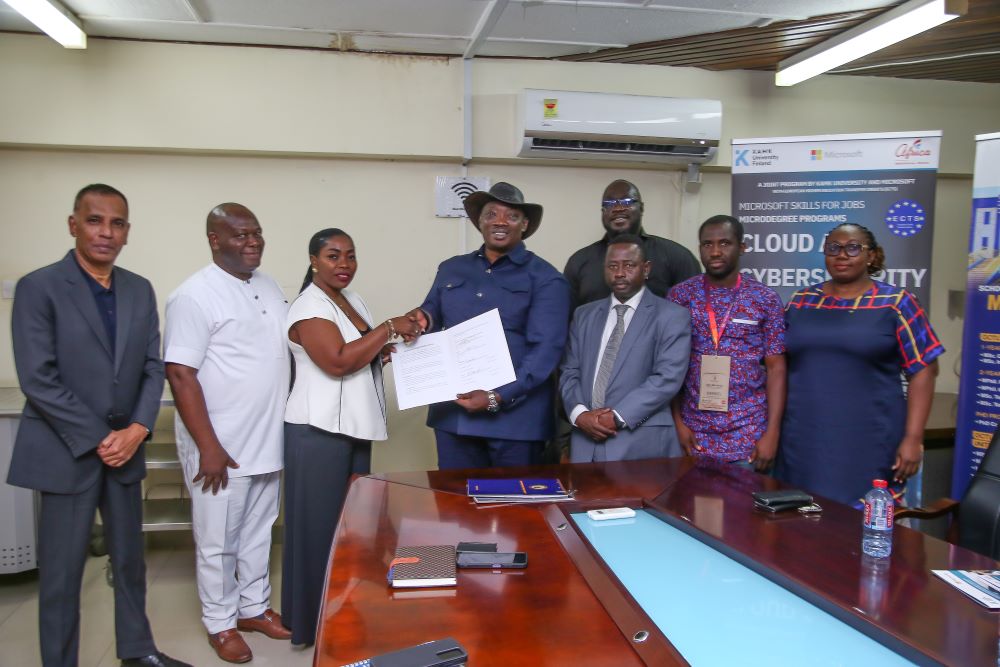 GCTU Signs MoU For Microsoft IT Certification Programs In Ghana