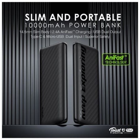 Oraimo Toast 10 flash powerbank