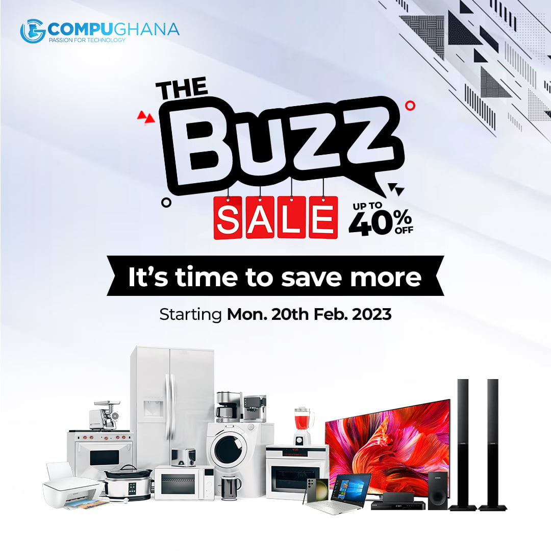 CompuGhana The Buzz Sale: Up to 40% off all products