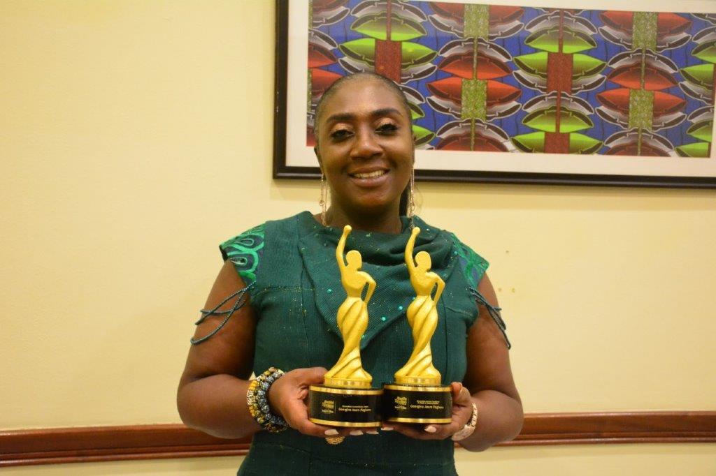 Georgina Asare Fiagbenu wins two awards at the 3rd Ghanaweb Excellence Awards – Women Edition