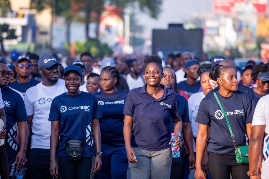 OmniBSIC Bank champions health and wellness with thriving community walk