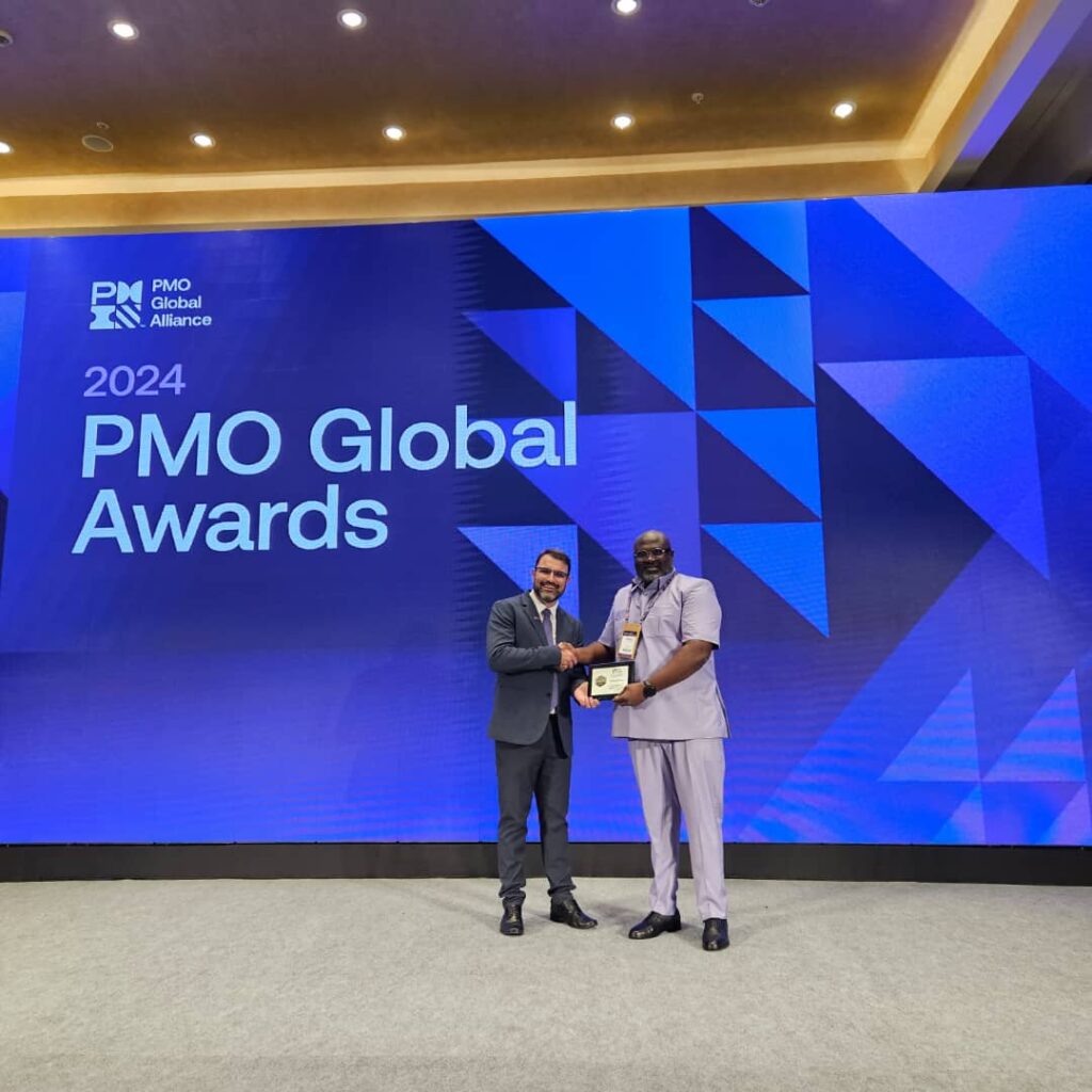 MTN Ghana's Project Management Office wins prestigious global award